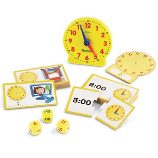 Learning Resources 我會看時鐘｜時間學習教具×時鐘認知×幼兒數學啟蒙｜765023832204