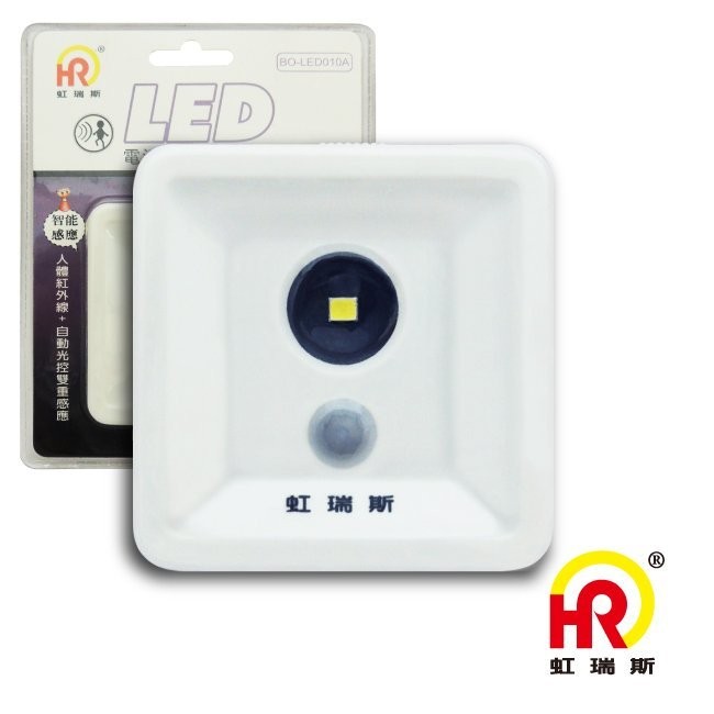 【HomeResource】電池式人體感應燈 BO-LED010A