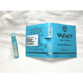 [VERSACE] 凡賽斯狄倫淡藍女性淡香水1 ml針管