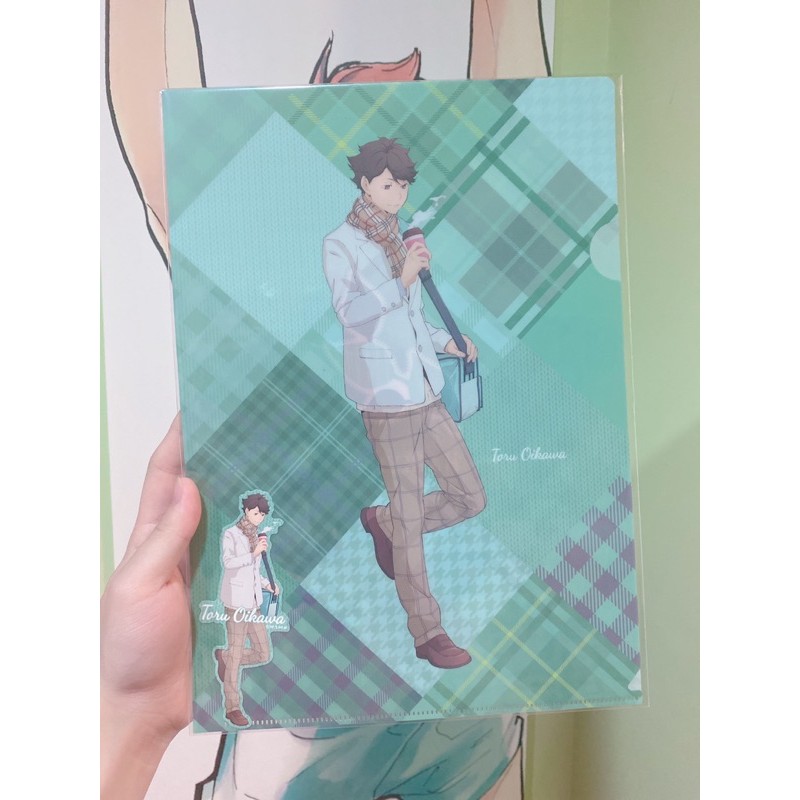 排球少年秋冬系列資料夾貼紙及川及川徹 蝦皮購物