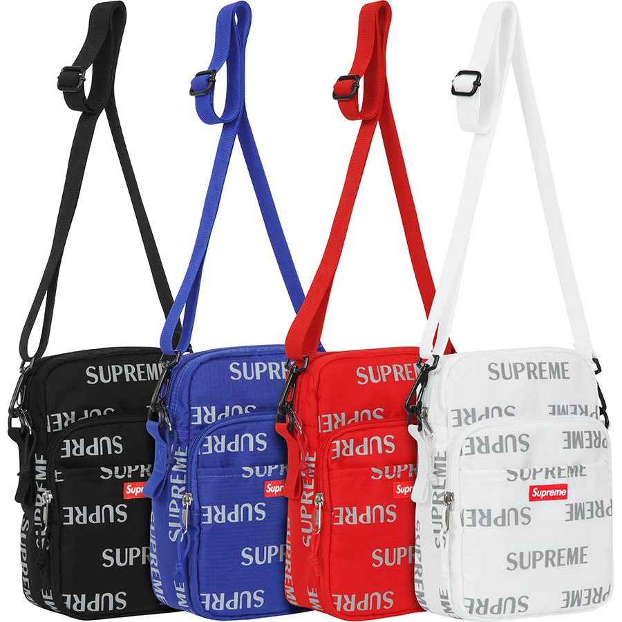 supreme shoulder bag reflective