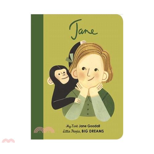 Little People Big Dream: Jane Goodall 小人物‧大夢想：珍?古德（厚頁書）（外文書）