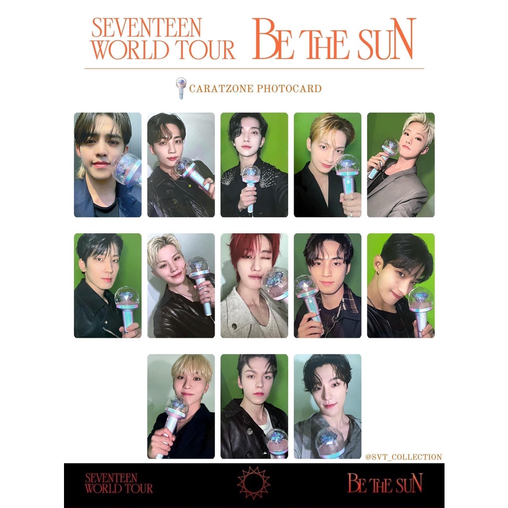 SEVENTEEN BE THE SUN カラットゾーン ジョンハン トレカ-