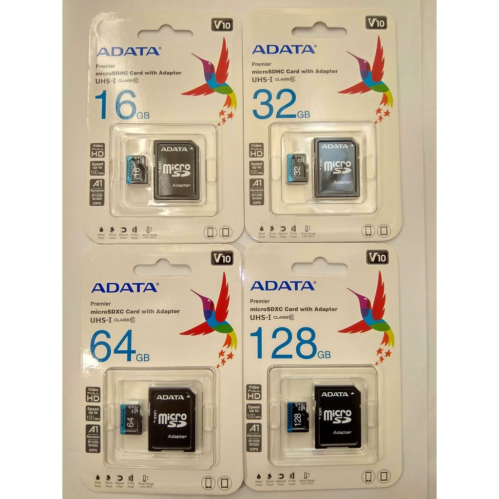 (藍卡 A1 V10) 小記憶卡 16G(16GB)台灣威剛ADATA原廠公司貨,micro SD(TF),C10 U1
