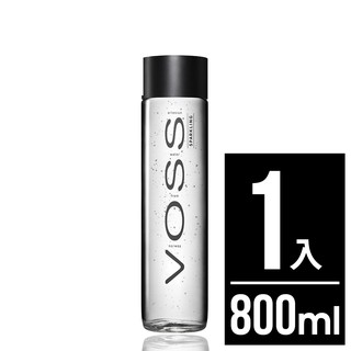 【VOSS芙絲】挪威頂級氣泡礦泉水(玻璃瓶800ml)