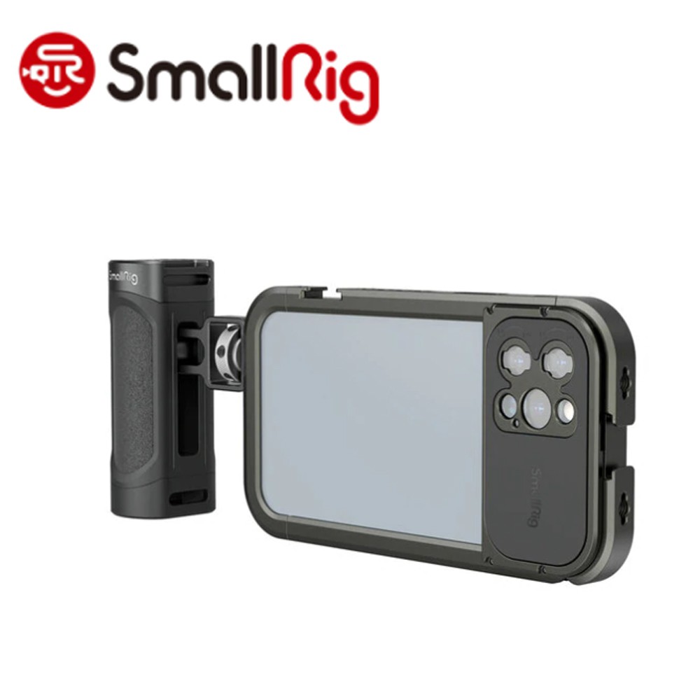 SmallRig 斯莫格 iPhone 12 Pro Max 手機 鋁合金兔籠＋專業握把組 3176  鋁合金 保護殼