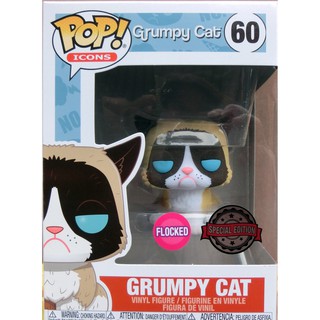 現貨 FUNKO POP Icons 60 不爽貓 Grumpy Cat 植絨毛板 一般板