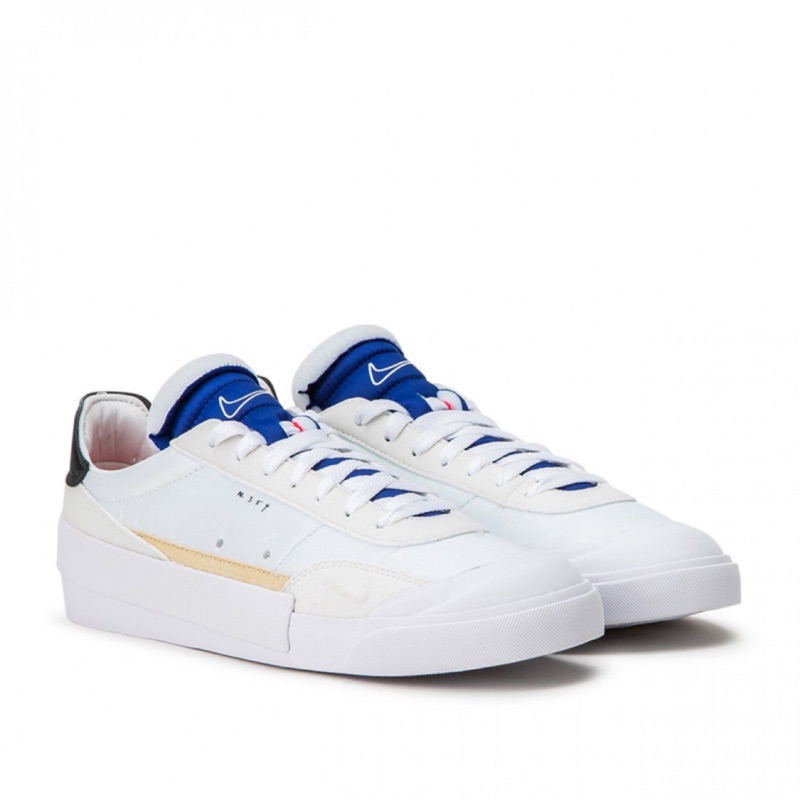 全新 Nike Drop Type Lx trainers in white 解構鞋