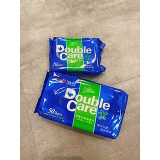 康乃馨 Double Care 加護抗菌潔膚巾 20片/50片