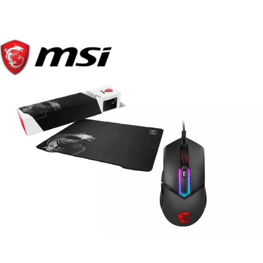 msi 微星 MSI Clutch GM30 + Agility GD30 電競滑鼠鼠墊 電競組合包 現貨 廠商直送