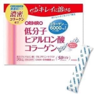 日本ORIHIRO低分子膠原蛋白膳食纖維顆粒