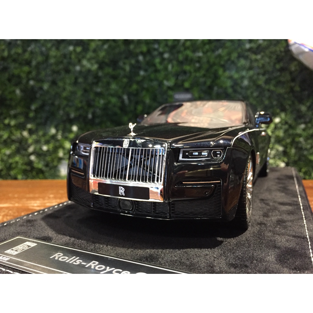 1/18 HH Model Rolls-Royce Ghost EWB 2021 Black Diamond【MGM】