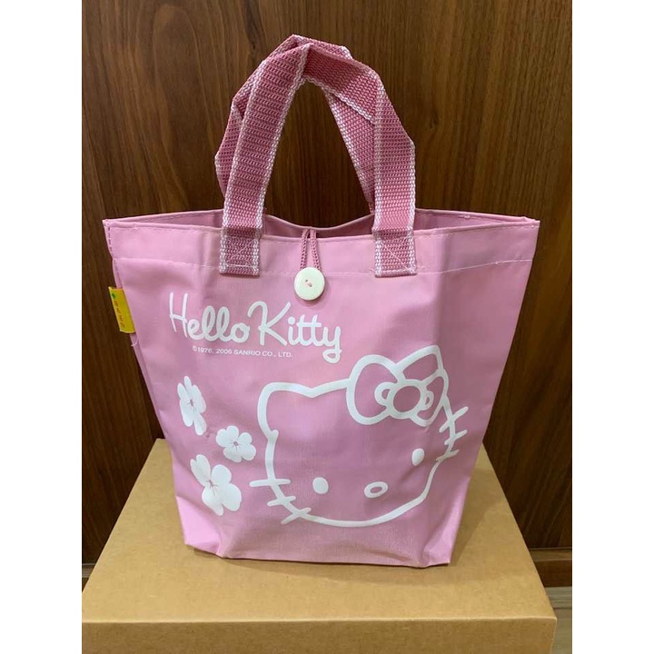 國泰產險 贈品  Hello Kitty  手提袋 便當袋