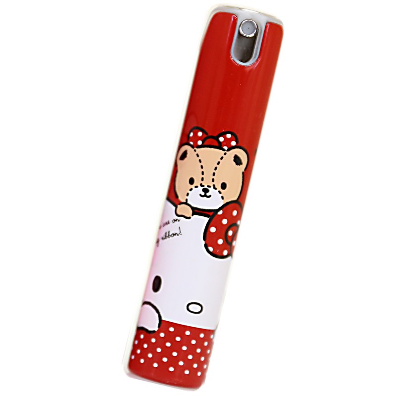 【Hello Kitty X Caseti】熊熊復古紅 香水分裝瓶 旅行香水攜帶瓶