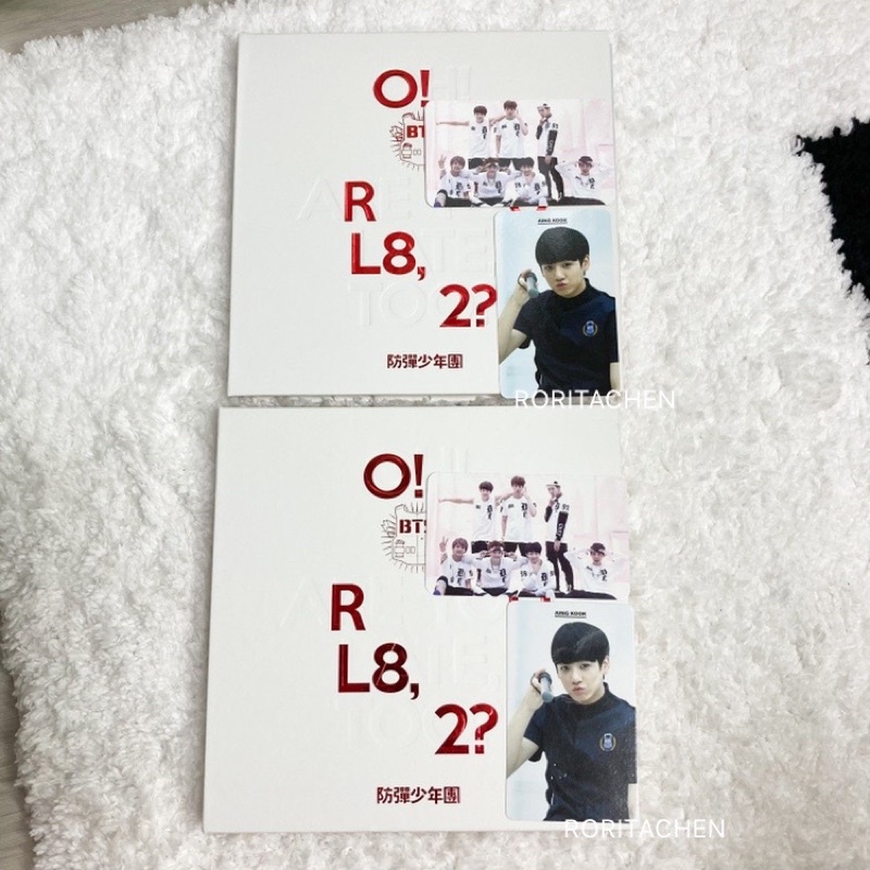 BTS 防彈少年團 O!RUL8,2? 絕版官方專輯 全專 柾國 小卡 團卡 果果 JK JUNGKOOK