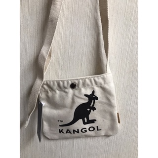 kangol 帆布小包 小包 小方 斜背包 側背包 肩包