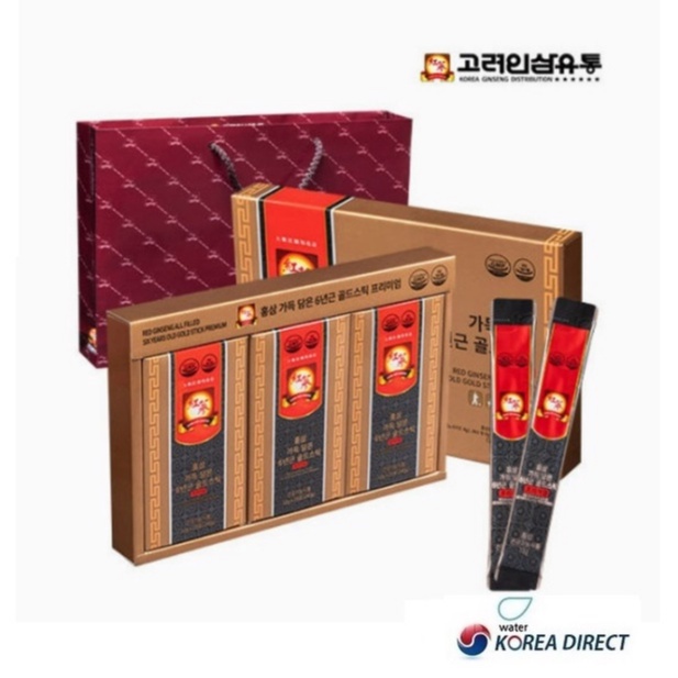 韓國6年根高麗紅蔘液goldPremium 高麗紅蔘12gx60入升級版