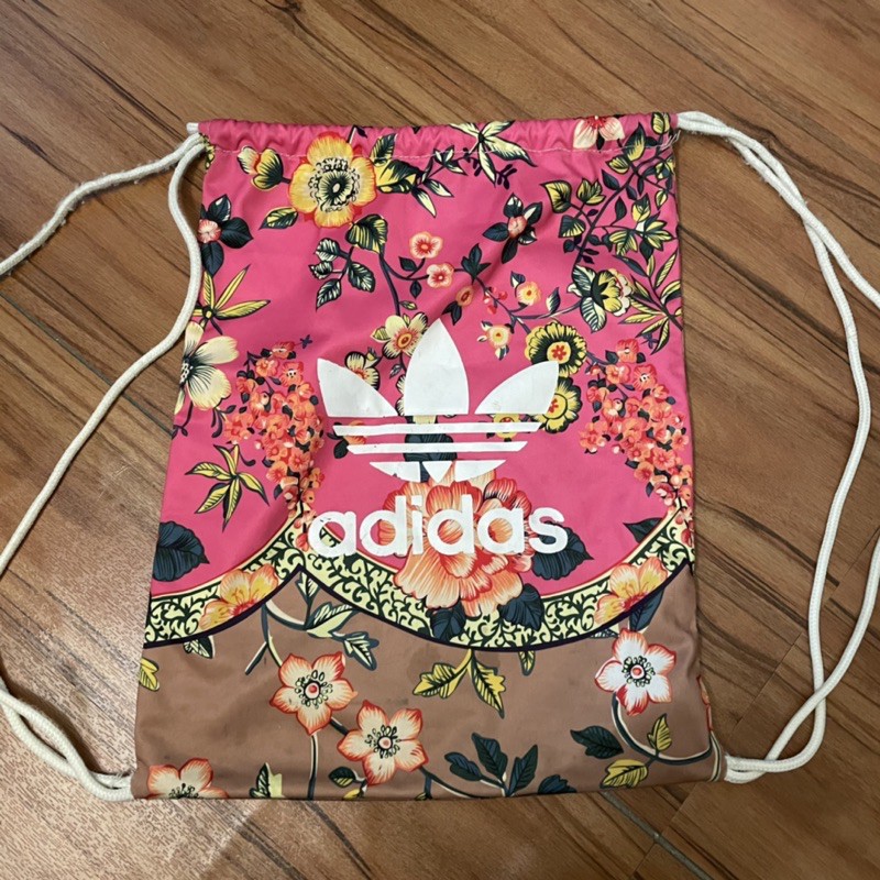 adidas originals 束口包/束口袋/後背包 花卉 碎花