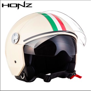 《雙鏡片_HONZ/義大利》摩托車/電動機車/自行車,安全帽/頭盔,全罩/半罩/,1/2罩.3/4罩,復古/流行