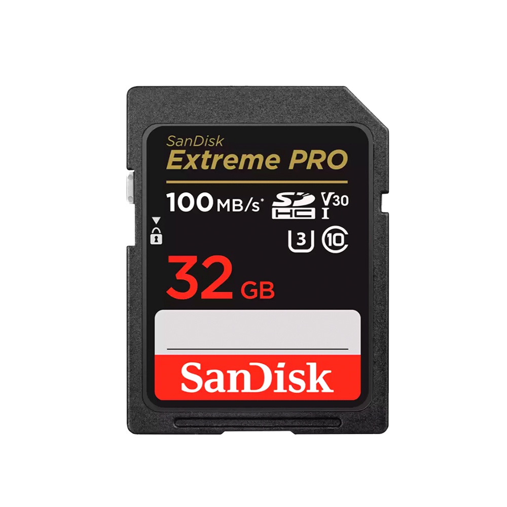 SANDISK Extreme PRO SD 32G 64G V30 UHS-I U3 專業攝影 錄影師 高速記憶卡