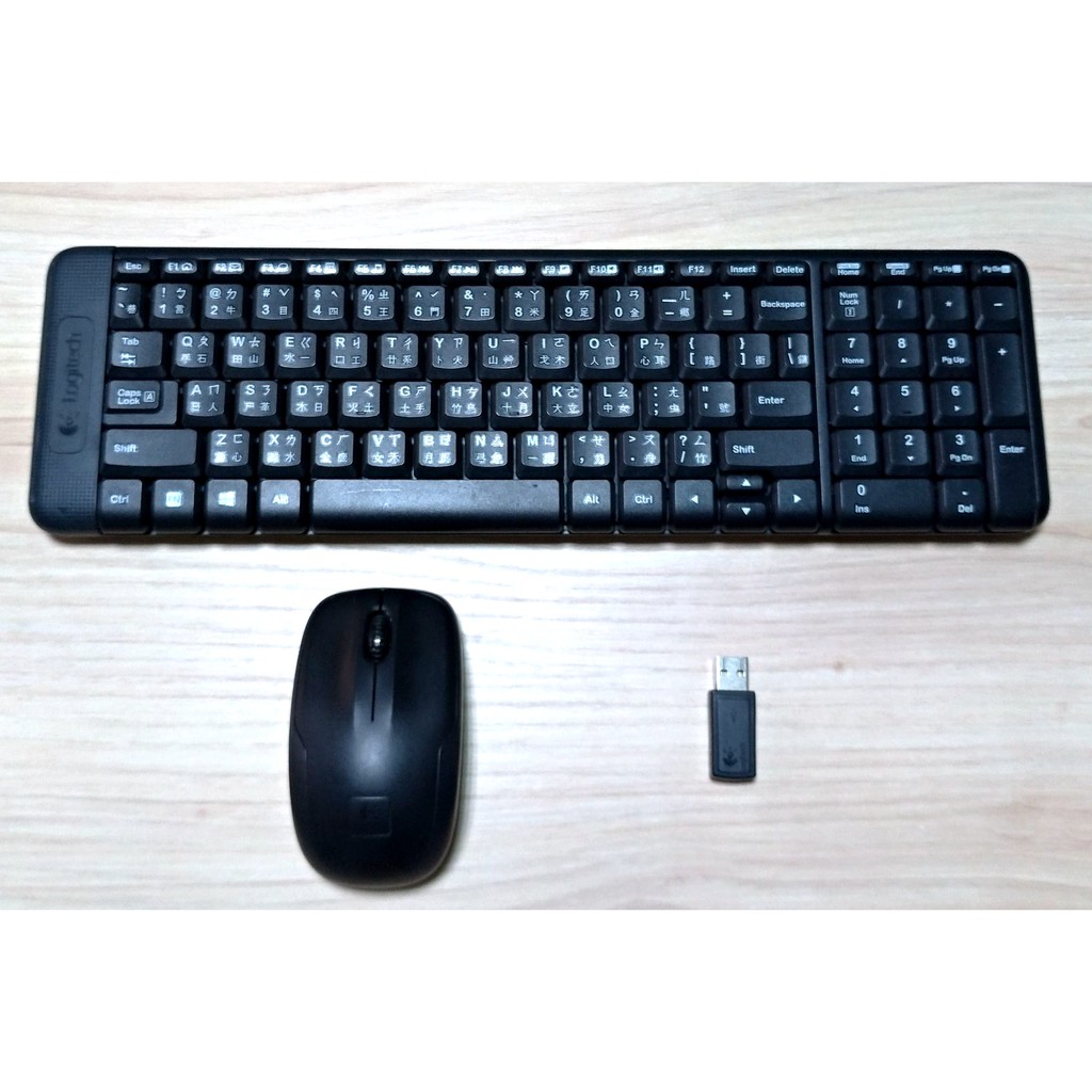 Logitech 羅技 MK220 無線鍵盤滑鼠組