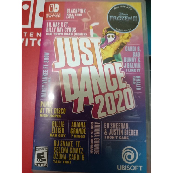 Nintendo switch just dance 2020