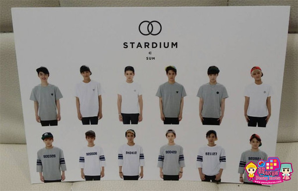 EXO [ Stardium  照片卡 ] 團體 pennykorea＜韓格舖＞SM 官方