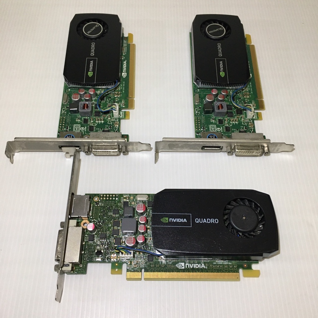 (優惠價$900)【合售三張】初階專業繪圖卡 NVIDIA Quadro 410 / NVIDIA Quadro 600