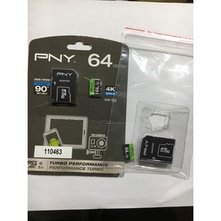 [好市多］PNY 必恩威 64G MicroSDXC U3 記憶卡