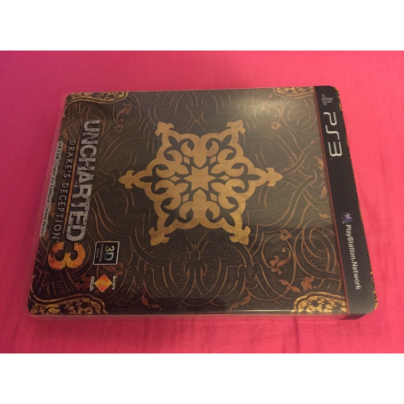 #ps3遊戲片#ps3遊戲光碟#中文版#ps3秘境探險3鐵盒版