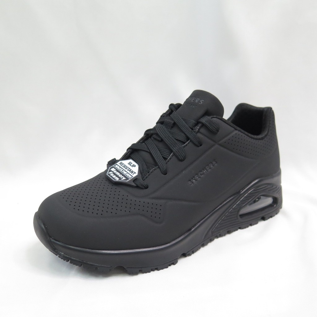 Skechers UNO SR 女款 運動休閒鞋 工作鞋 防滑 108021BLK 全黑【iSport商城】