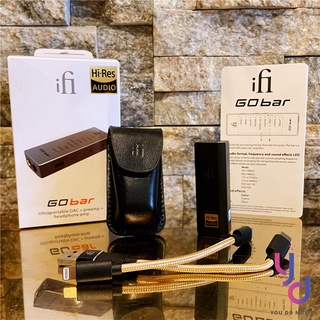 分期免運 贈收納皮套/線材組 ifI Audio Go Bar 耳擴 DAC 小尾巴 安卓 蘋果 電腦 通用款 公司貨