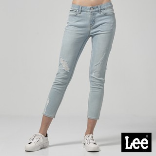 Lee 329 彈性低腰合身窄管牛仔褲 女 Modern LL19009913N