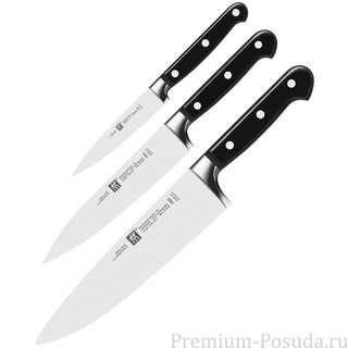 德國雙人牌 Zwilling Professional S刀具3件組 主廚刀20cm+萬用刀+水果刀 一體鋼骨到底