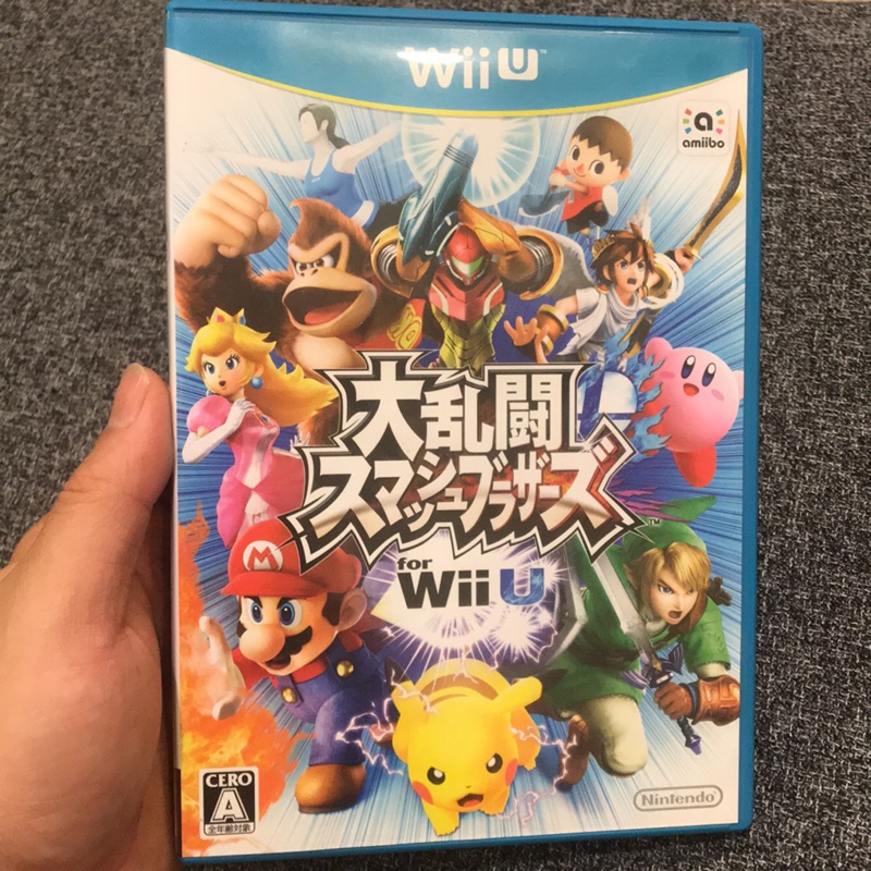 二手wii u 任天堂明星大亂鬥