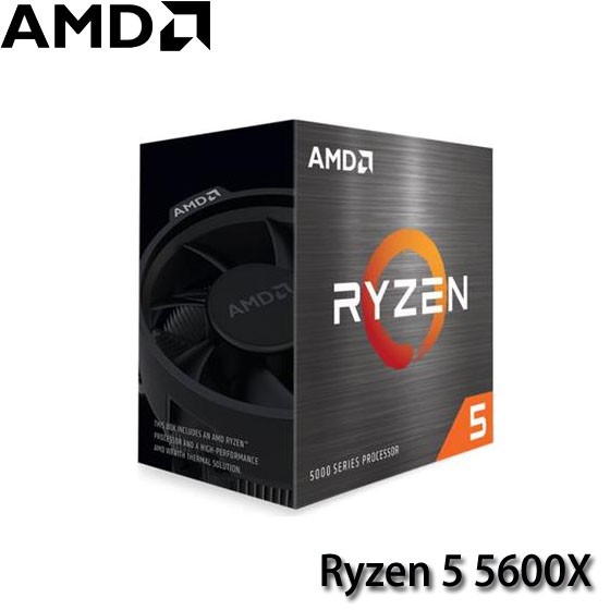 【3CTOWN】含稅 詢問貨況 代理商公司貨 AMD Ryzen R5 5600X 3.7GHz 6核心 中央處理器