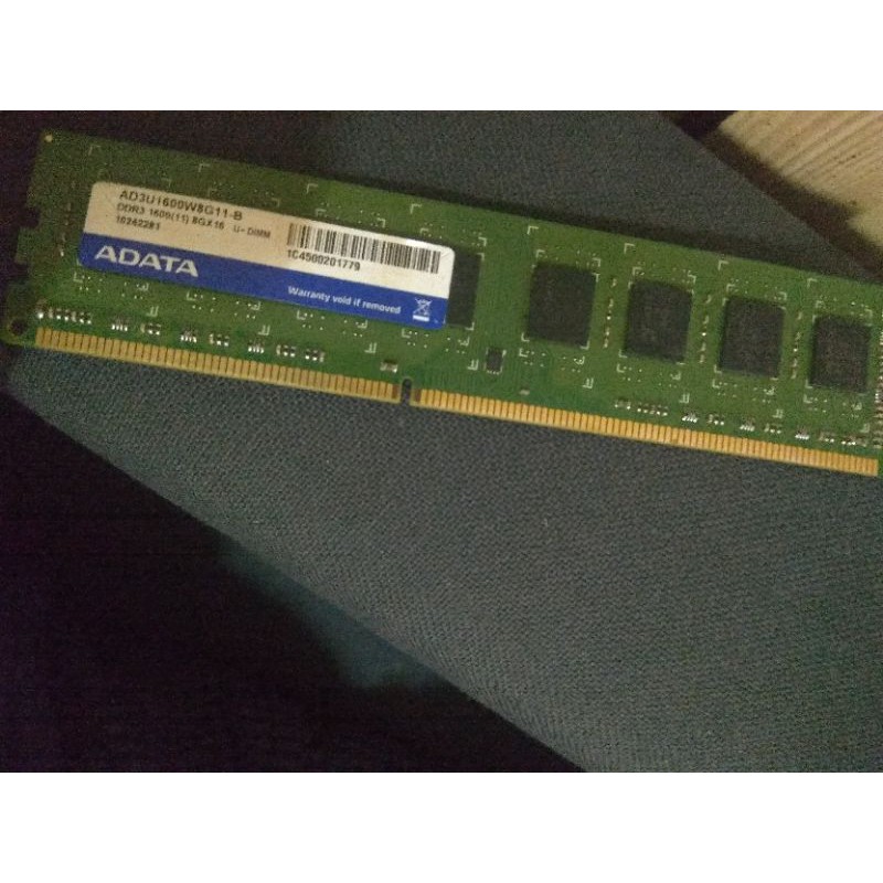 威剛 ddr3 1600 8gb 記憶體 ram