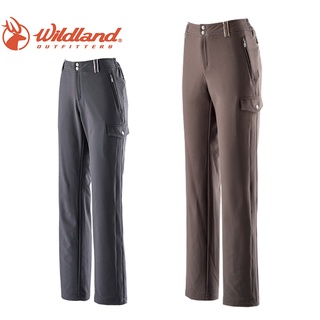 丹大戶外【Wildland】荒野 女SOFTSHELL貼袋合身長褲 0A22311｜長褲｜保暖｜戶外｜休閒長褲