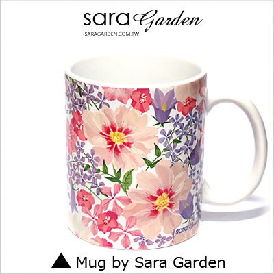 客製化 馬克杯 陶瓷杯 彩繪 馬卡龍 清新 雛菊 Sara Garden