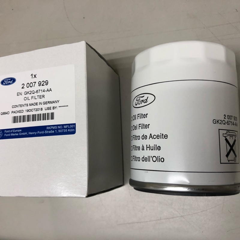 【山姆大叔】Ford福特 原廠德國🇩🇪 機油芯✖️機油濾芯 旅行家 2000cc