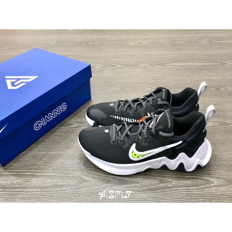 【Fashion SPLY】Nike Giannis Immortality 字母哥 黑白 籃球鞋 DC6927-010