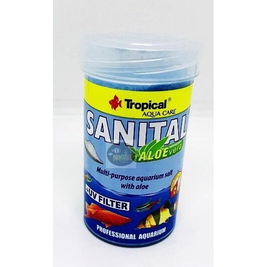 【樂魚寶】U-T80323 波蘭Tropical德比克 - 增強免疫力蘆薈鹽100ml / 120g 孔雀魚 水族用品