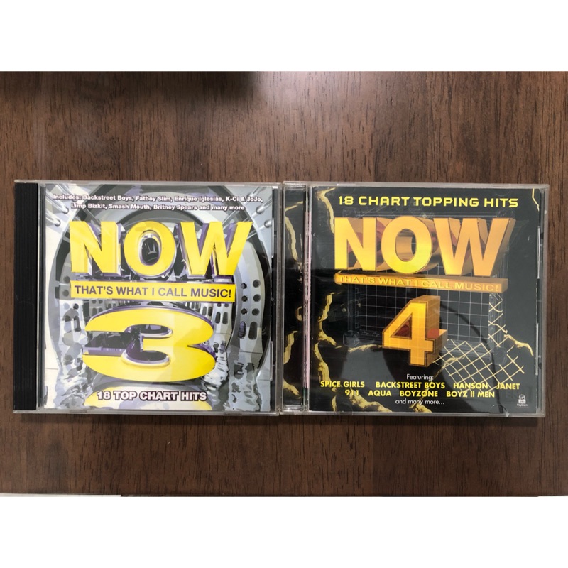 「二手」CD-NOW3、NOW4合輯