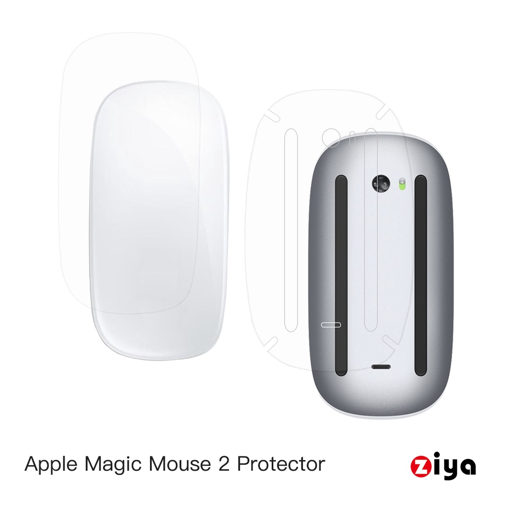 [ZIYA] Apple Magic Mouse 2 巧控滑鼠 保護貼/保護膜 上下兩片 磨砂全方位款(不含滑鼠)