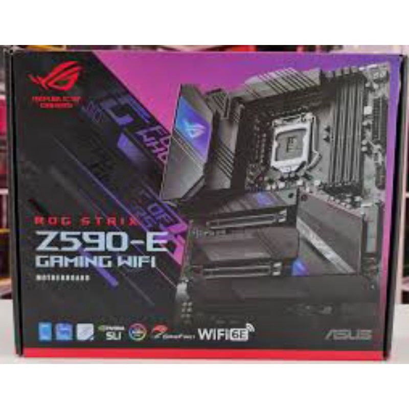 全新到貨 ASUS ROG STRIX Z590-E GAMING WIFI 主機板