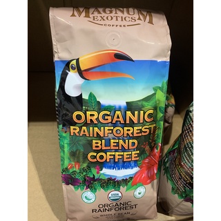 Magnum 熱帶雨林有機咖啡豆907公克