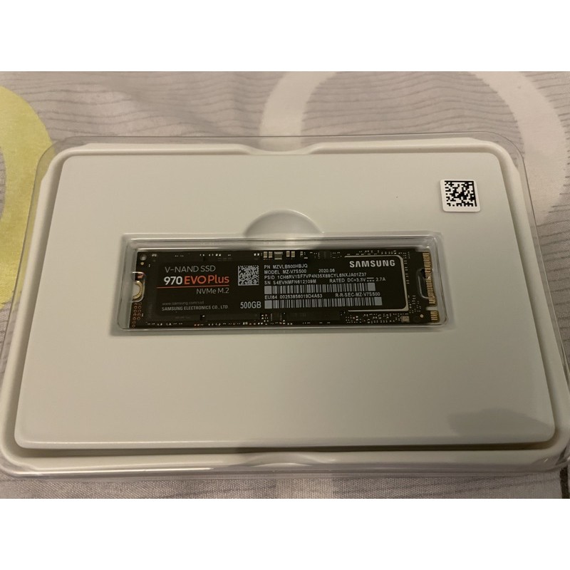 二手良品 SAMSUNG 三星 970 EVO Plus 500GB 保固內