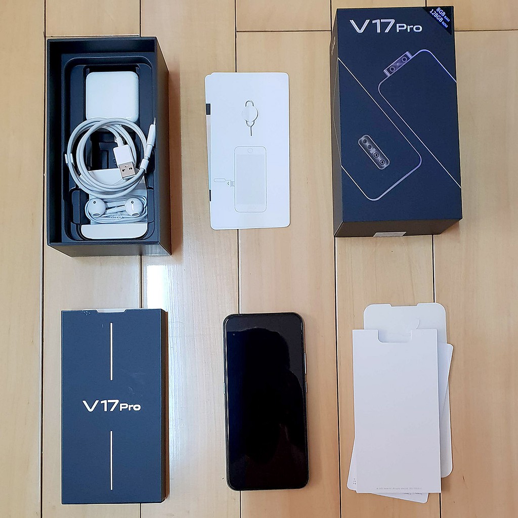 【二手】台版Vivo V17 Pro 8G/128G 6.44吋 AI智慧前後六鏡頭超廣角手機
