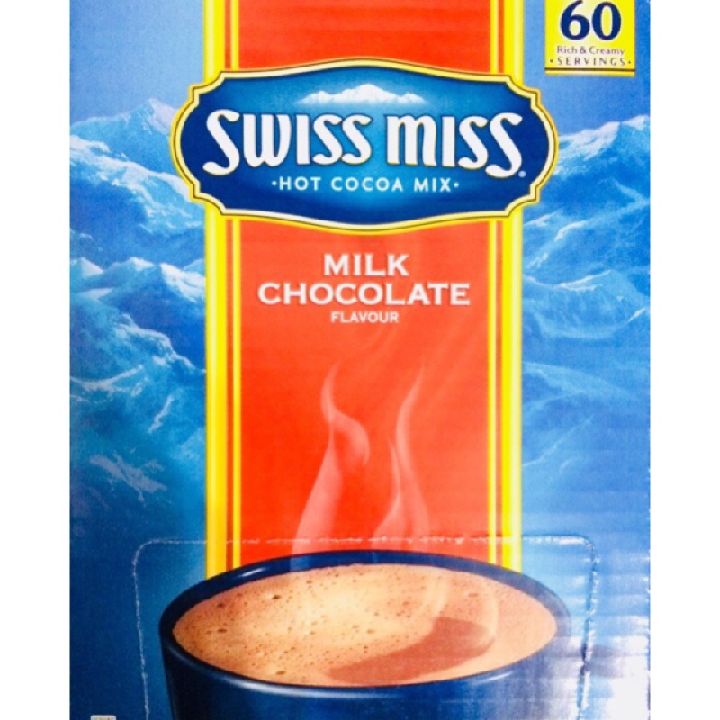 （代購）超值60包💖好市多💕Swiss Miss牛奶巧克力沖泡飲品28公克*60入