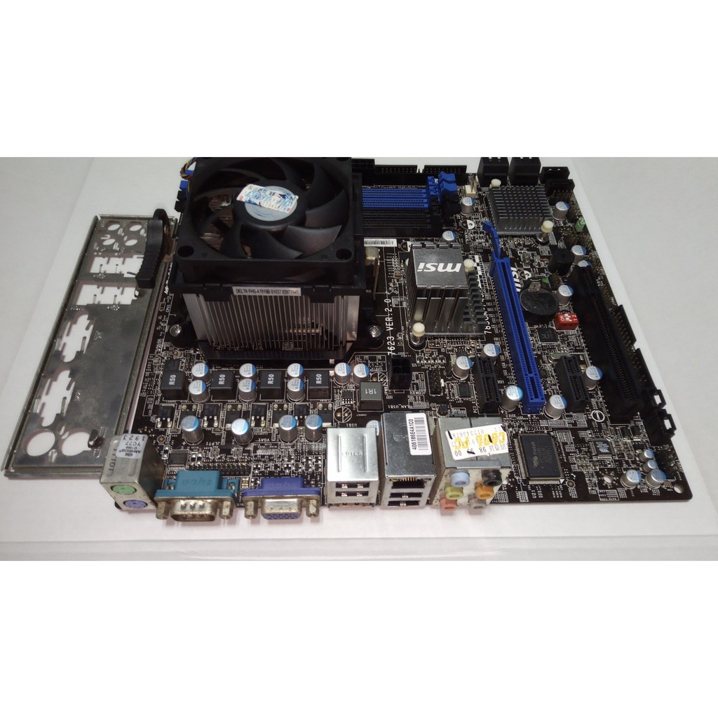 微星 MSI 785GM-P45 ( AM3 ) + AMD Athlon II X4 635